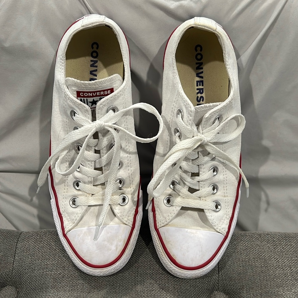White Converse Sneakers